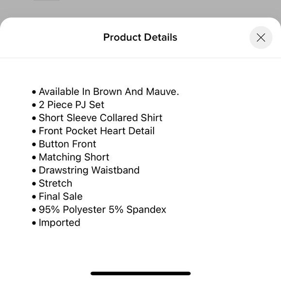 Fashion Nova pj set - Picture 2 of 4